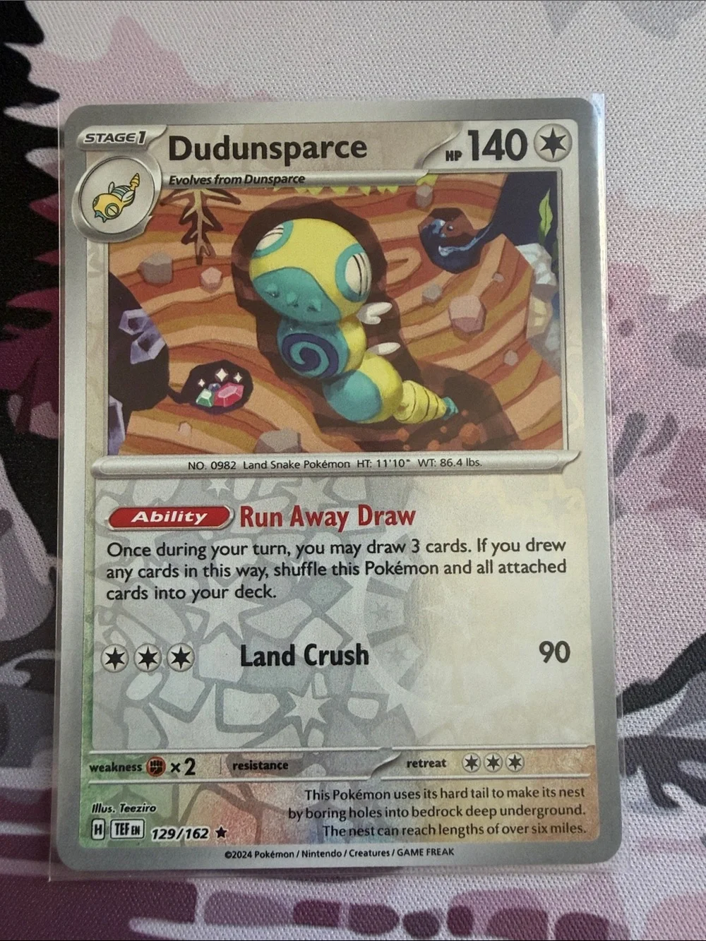 Dunsparce & Dudunsparce Evolution Lot | 3 Holo Reverse Holo Pokémon Cards ✨5/$25